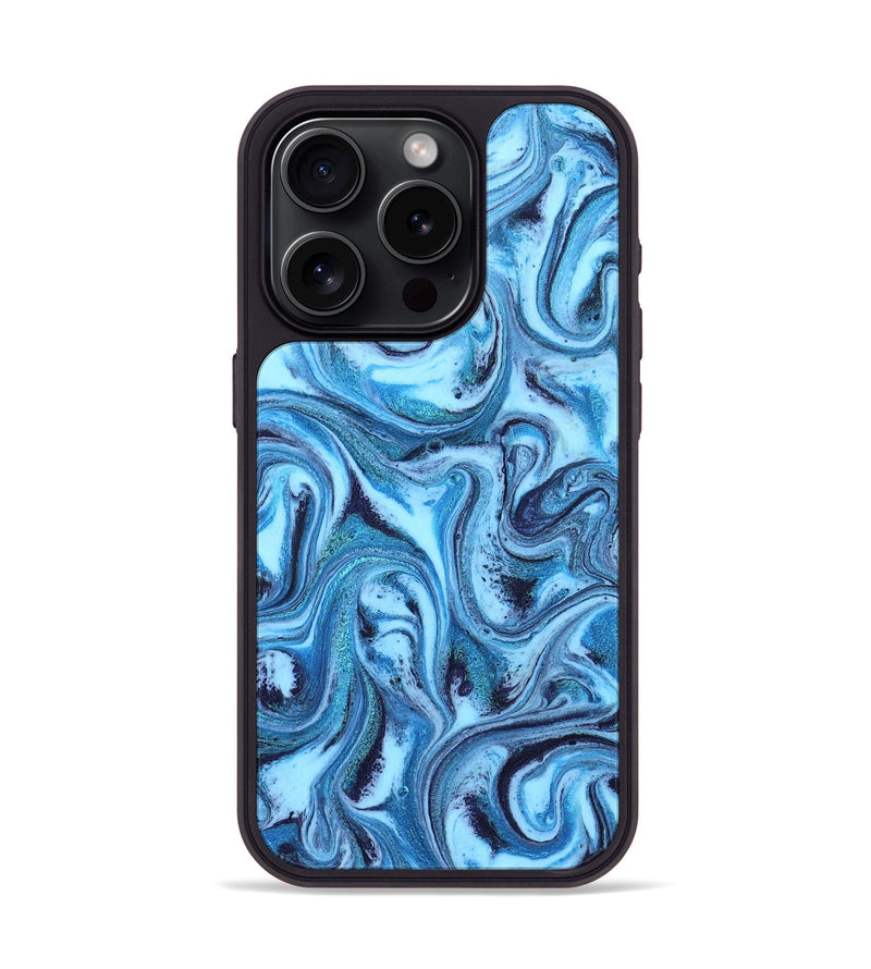 iPhone 15 Pro ResinArt Phone Case - Novah (Blue, 831136)