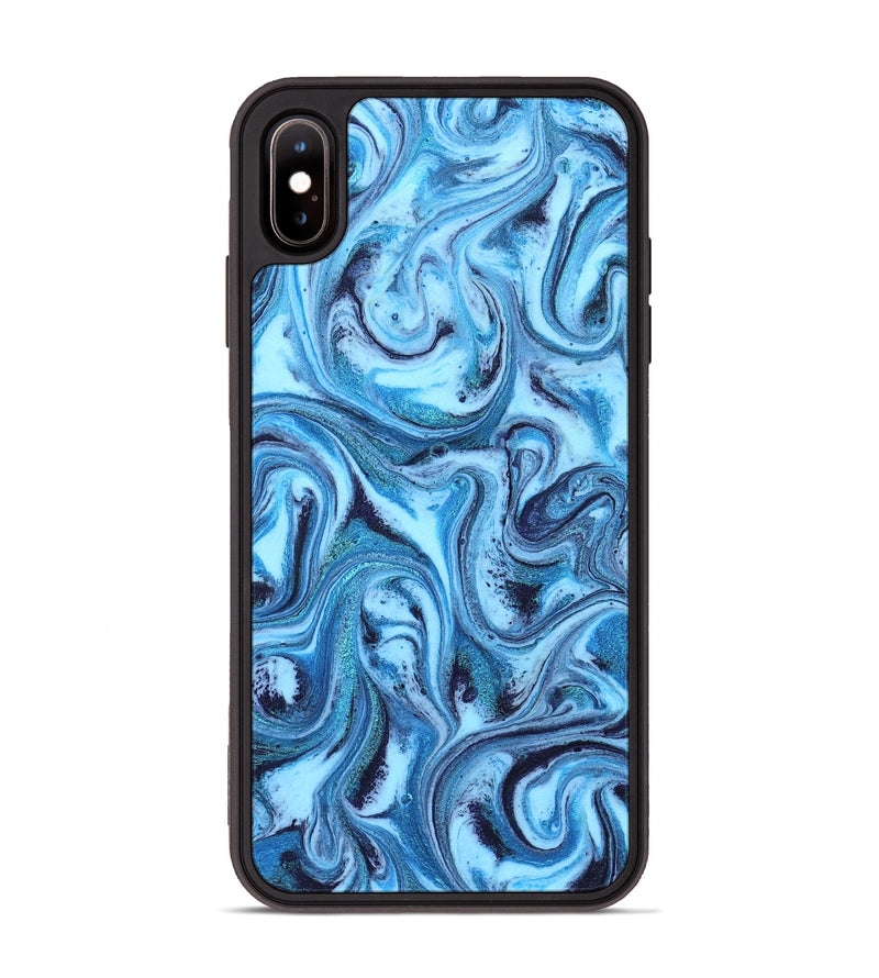 iPhone Xs Max ResinArt Phone Case - Novah (Blue, 831136)