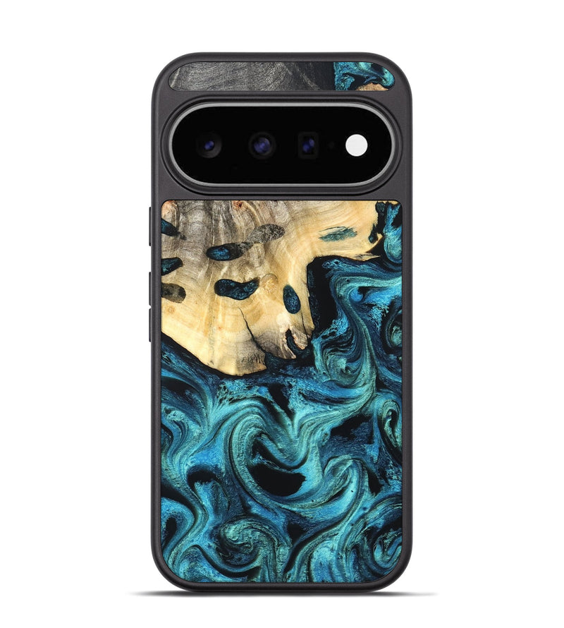 Pixel 11 Wood Phone Case - Mylie (Blue, 831137)