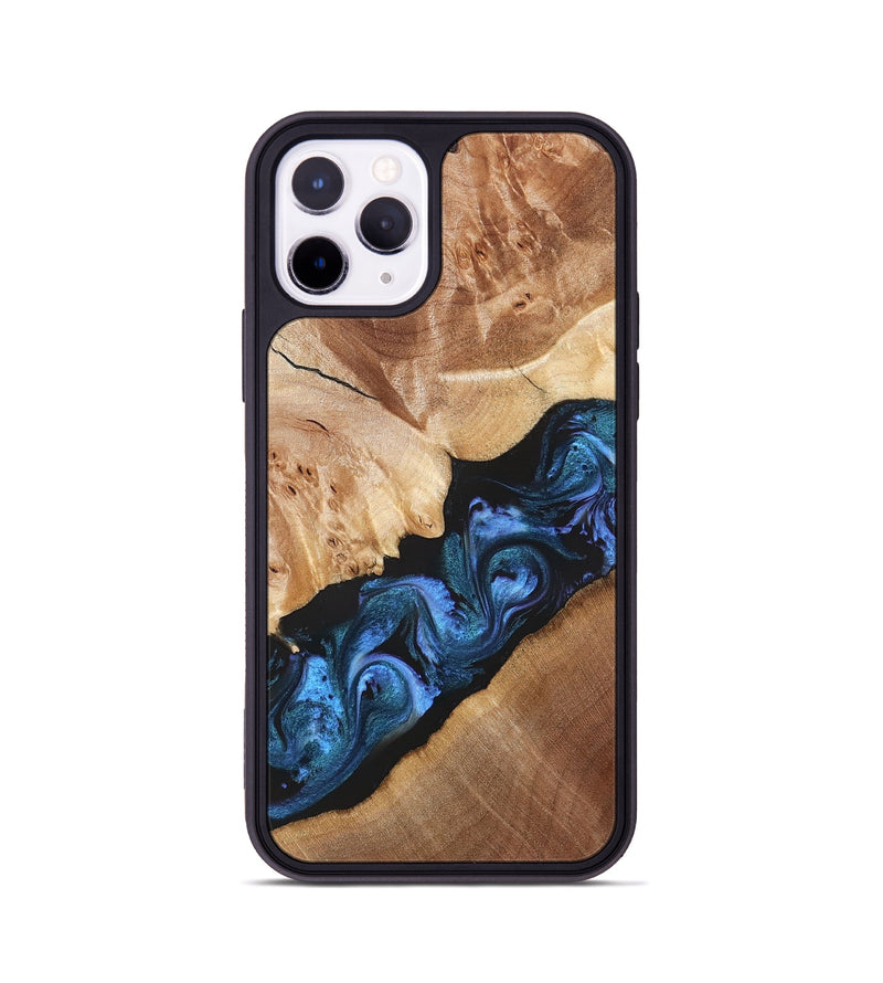 iPhone 11 Pro Wood Phone Case - Chelsea (Blue, 831138)