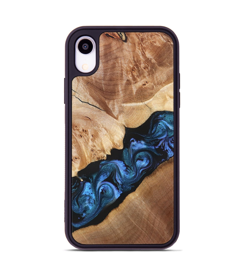 iPhone Xr Wood Phone Case - Chelsea (Blue, 831138)