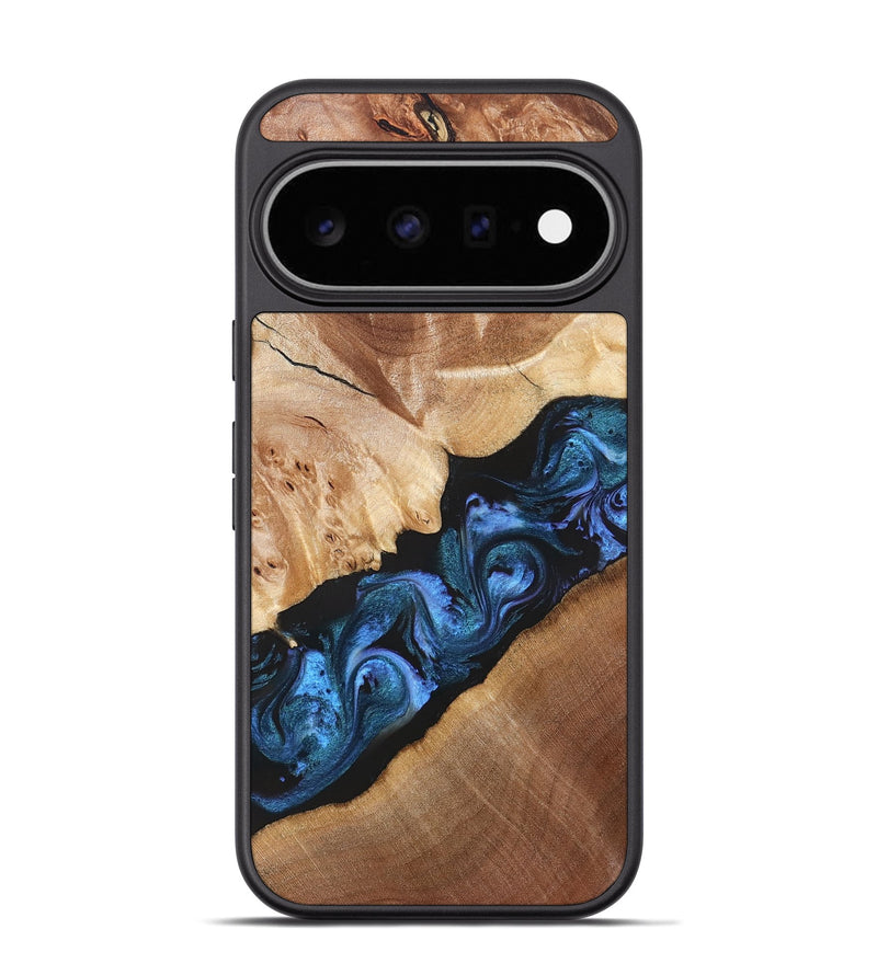 Pixel 11 Pro Wood Phone Case - Chelsea (Blue, 831138)