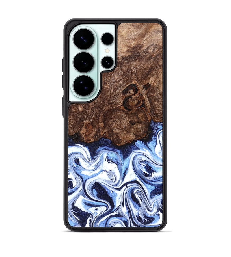 Galaxy S26 Ultra Wood Phone Case - Theron (Blue, 831140)