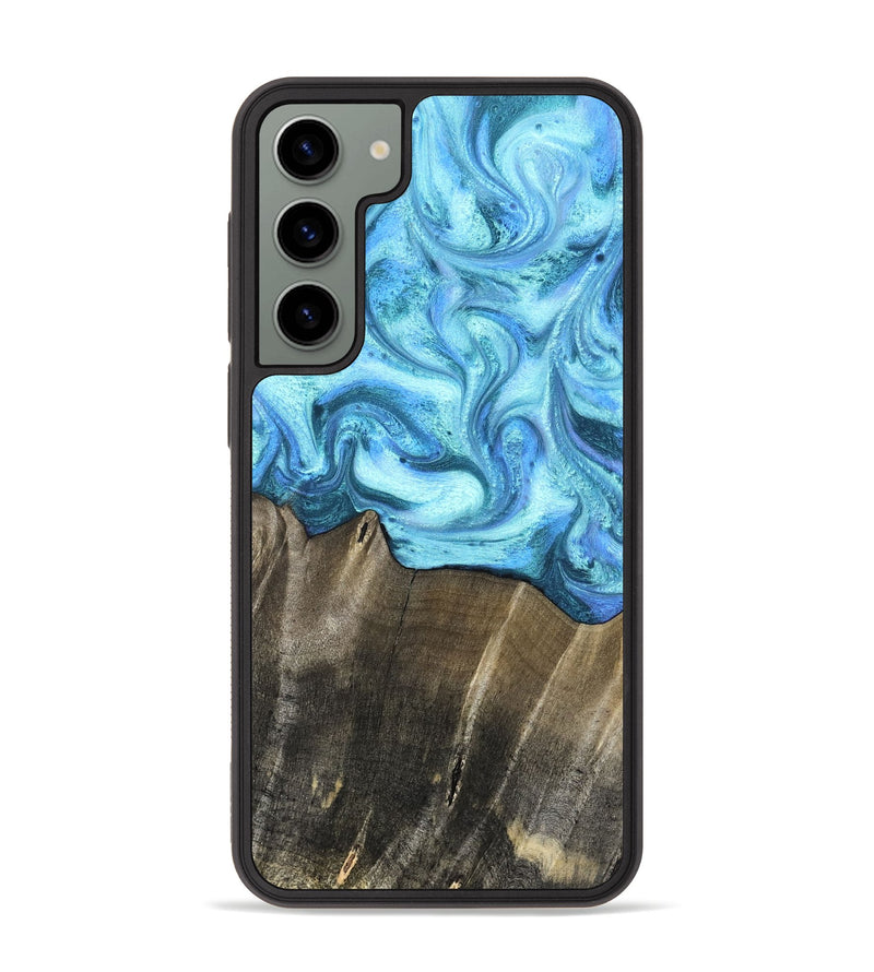 Galaxy S23 Plus Wood Phone Case - Eugenia (Blue, 831141)