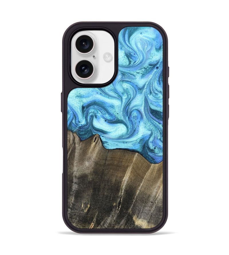 iPhone 17 Wood Phone Case - Eugenia (Blue, 831141)