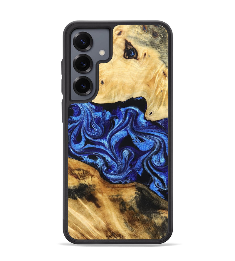 Galaxy S25 Plus Wood Phone Case - Brant (Blue, 831142)