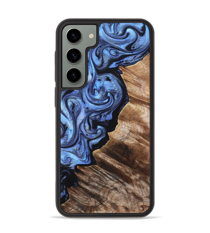 Galaxy S23 Plus Wood Phone Case - Edward (Blue, 831143)