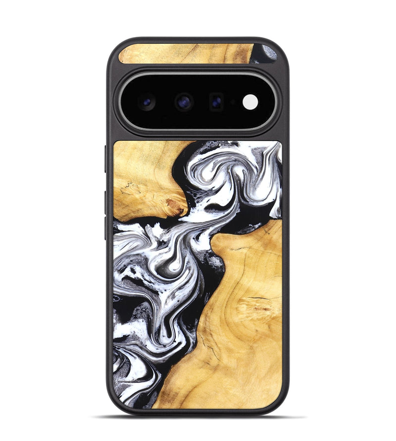 Pixel 11 Wood Phone Case - Taryn (Black & White, 831144)