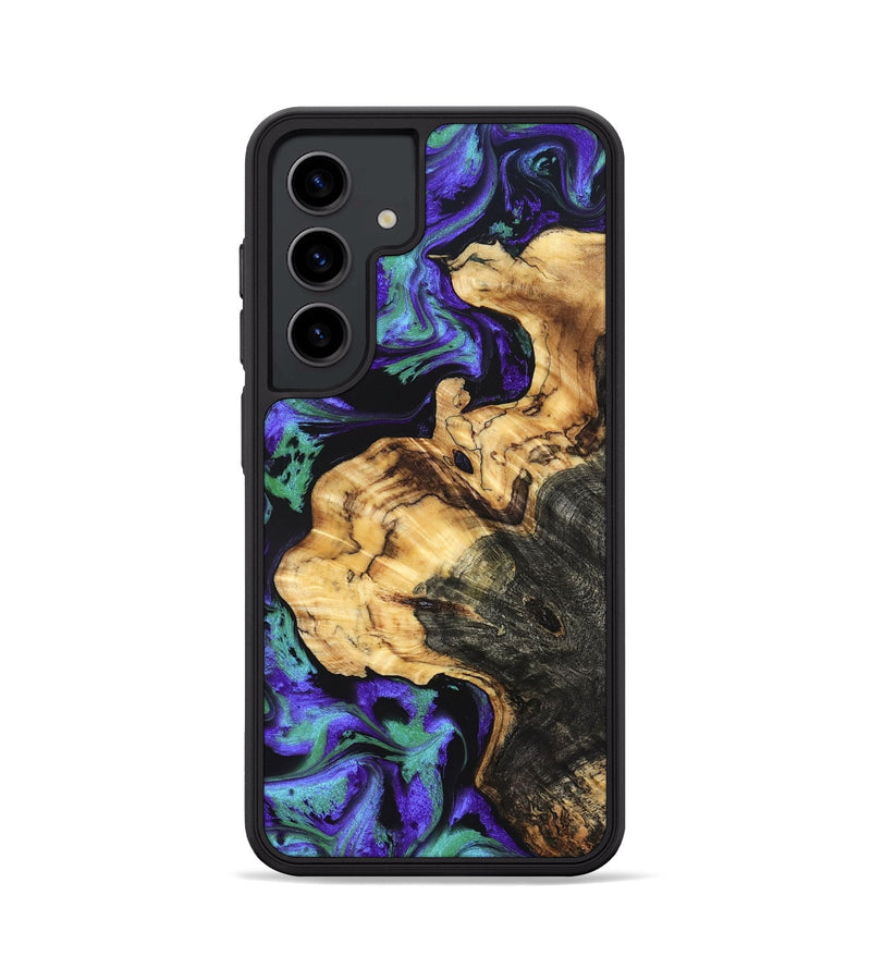 Galaxy S24 Wood Phone Case - Lorna (Purple, 831149)