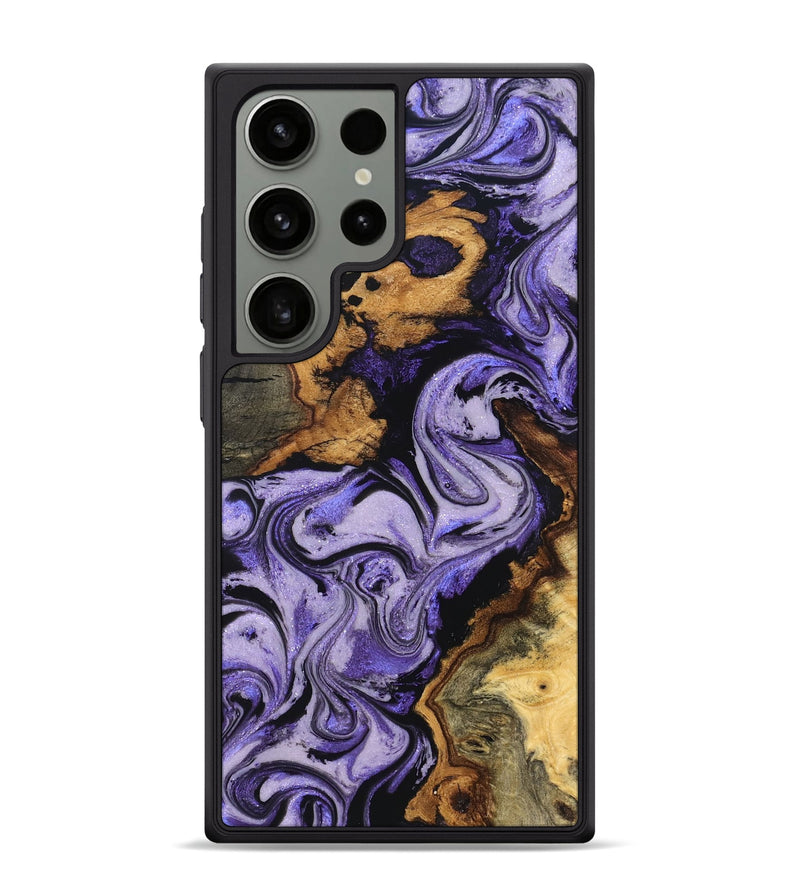 Galaxy S24 Ultra Wood Phone Case - Ruth (Purple, 831150)