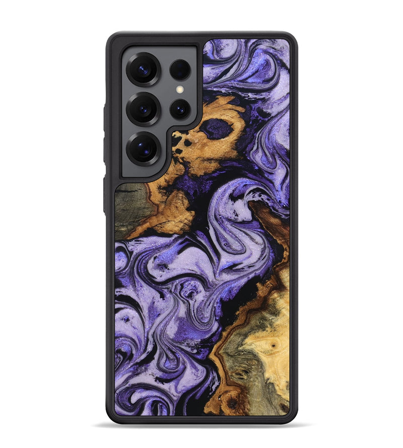 Galaxy S25 Ultra Wood Phone Case - Ruth (Purple, 831150)