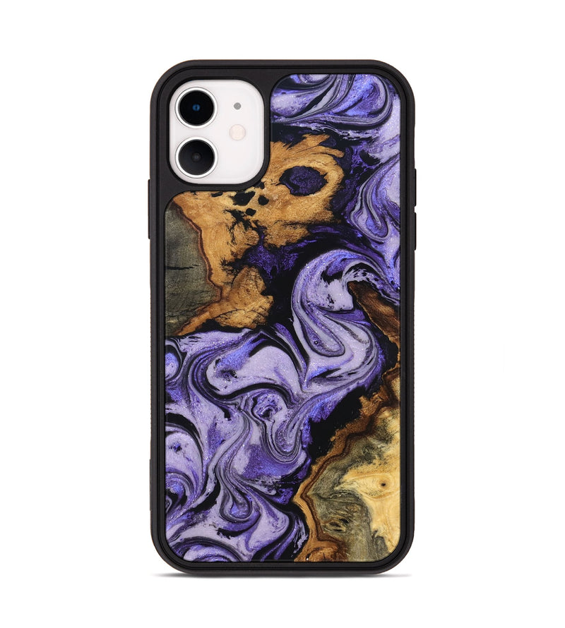 iPhone 11 Wood Phone Case - Ruth (Purple, 831150)