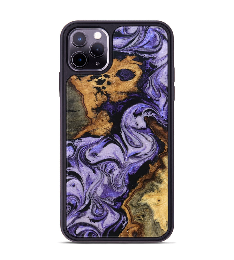iPhone 11 Pro Max Wood Phone Case - Ruth (Purple, 831150)