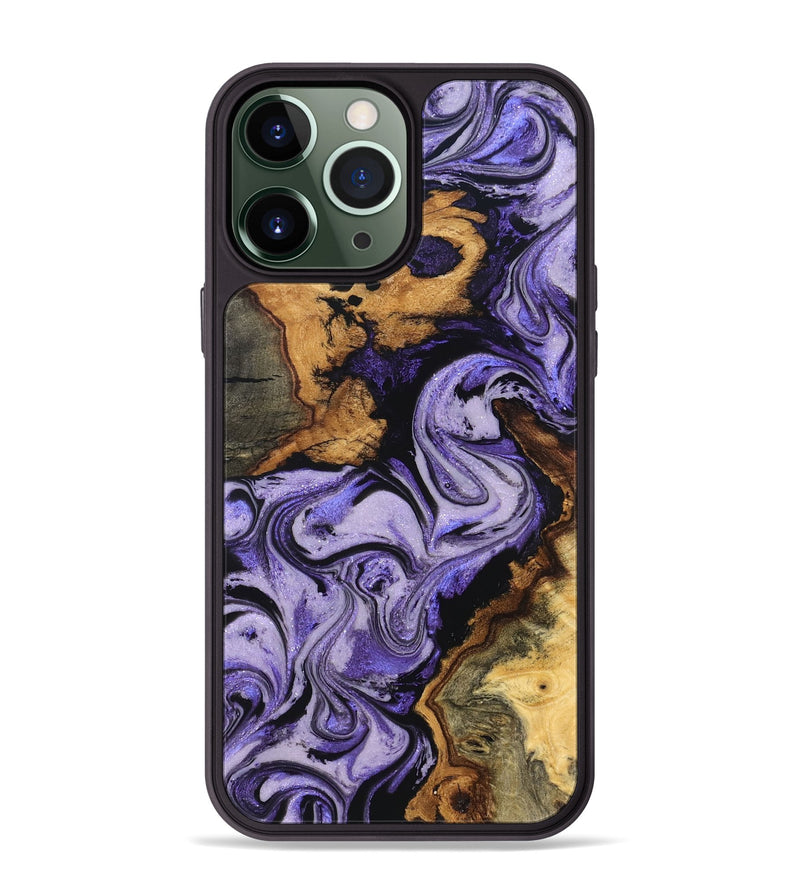 iPhone 13 Pro Max Wood Phone Case - Ruth (Purple, 831150)