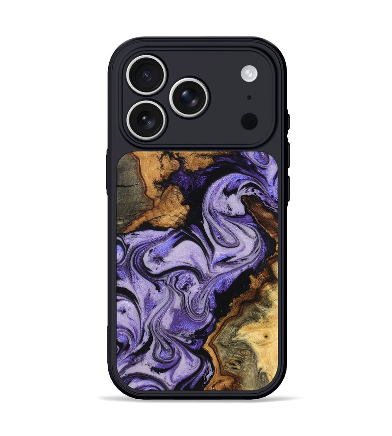iPhone 17 Pro Wood Phone Case - Ruth (Purple, 831150)