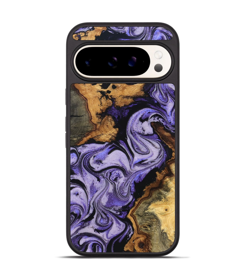 Pixel 9 Wood Phone Case - Ruth (Purple, 831150)