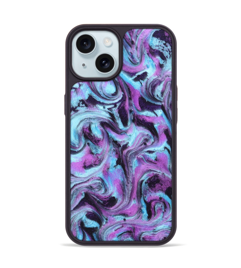 iPhone 15 ResinArt Phone Case - Sydni (Purple, 831151)