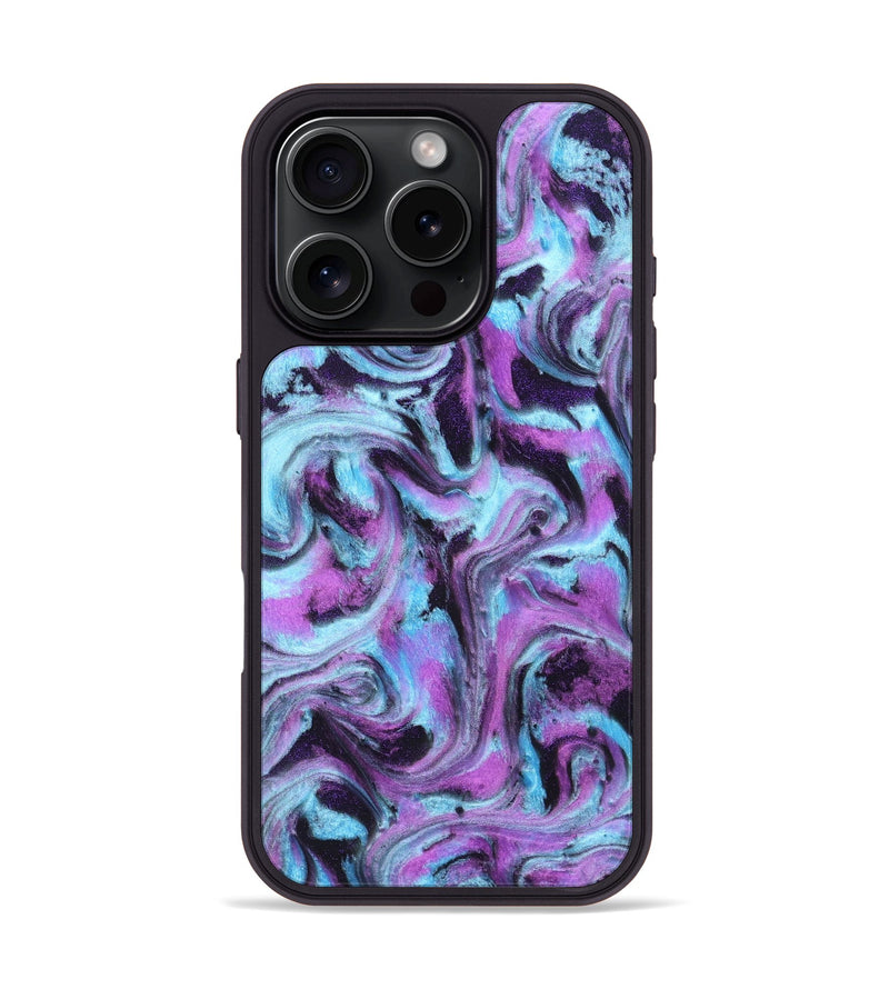 iPhone 16 Pro ResinArt Phone Case - Sydni (Purple, 831151)