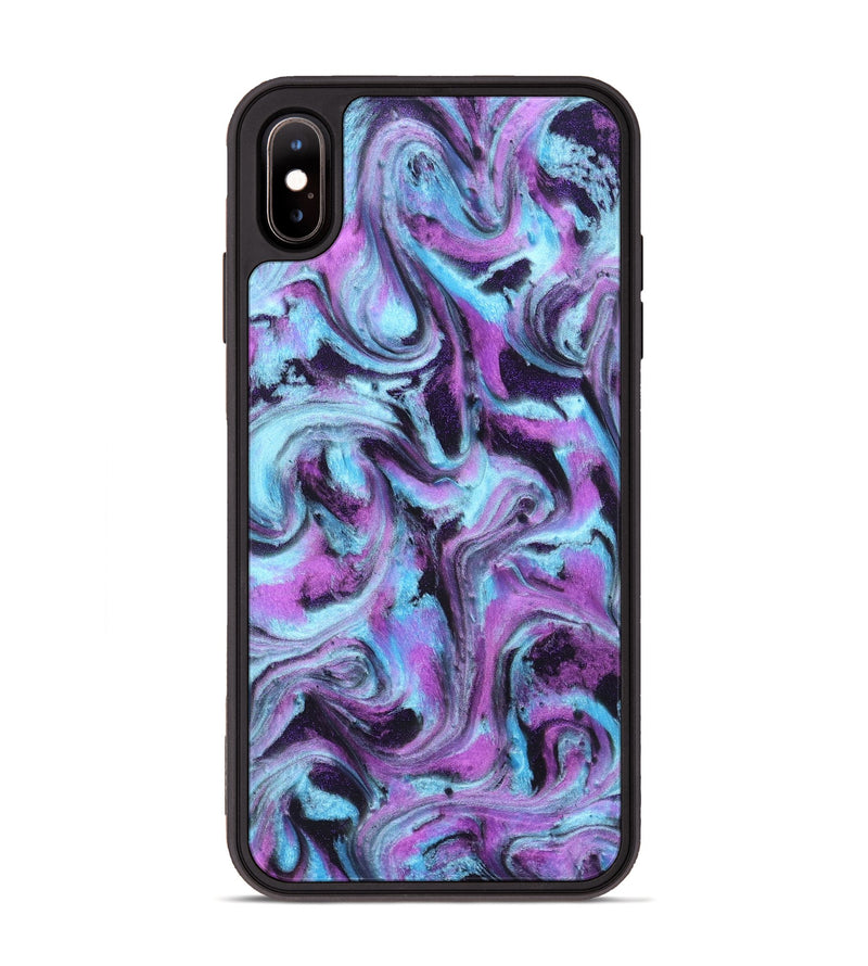 iPhone Xs Max ResinArt Phone Case - Sydni (Purple, 831151)