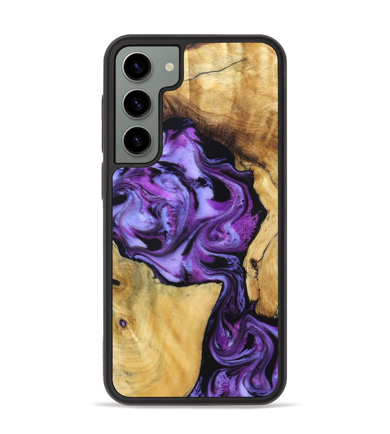 Galaxy S23 Plus Wood Phone Case - Mayra (Purple, 831152)