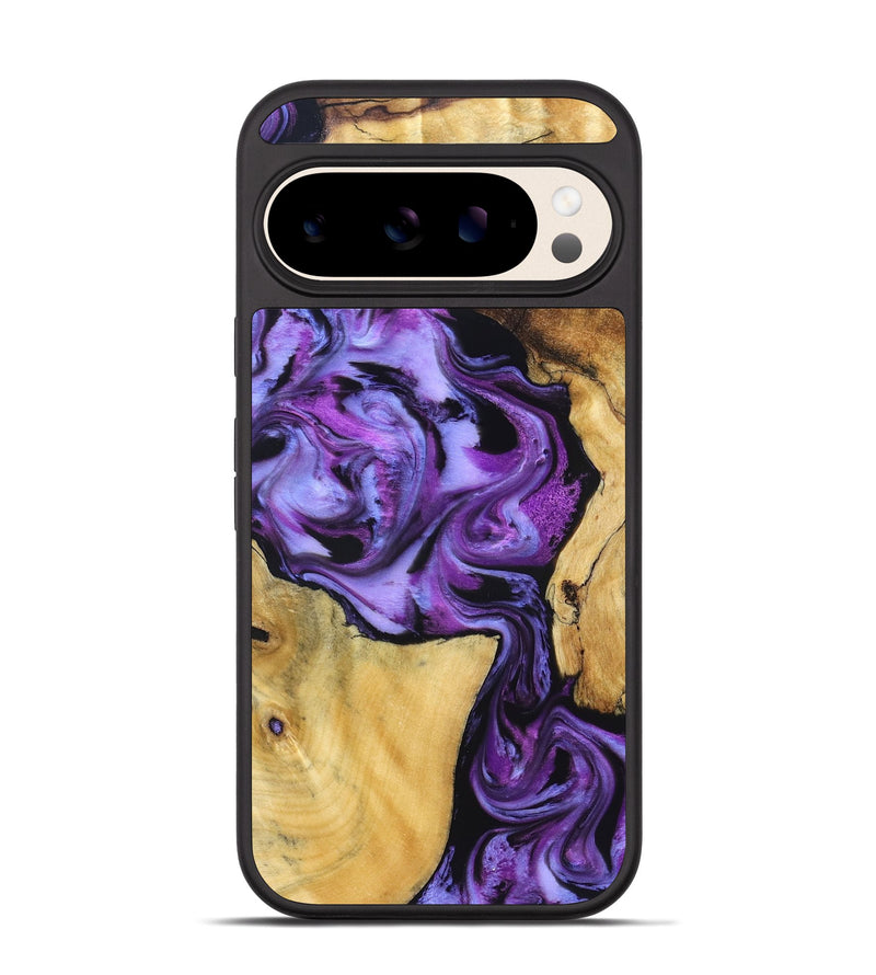 Pixel 10 Wood Phone Case - Mayra (Purple, 831152)