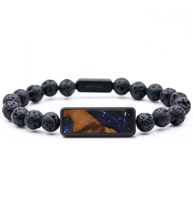 Lava Bead Wood Bracelet - Journey (Cosmos, 831155)