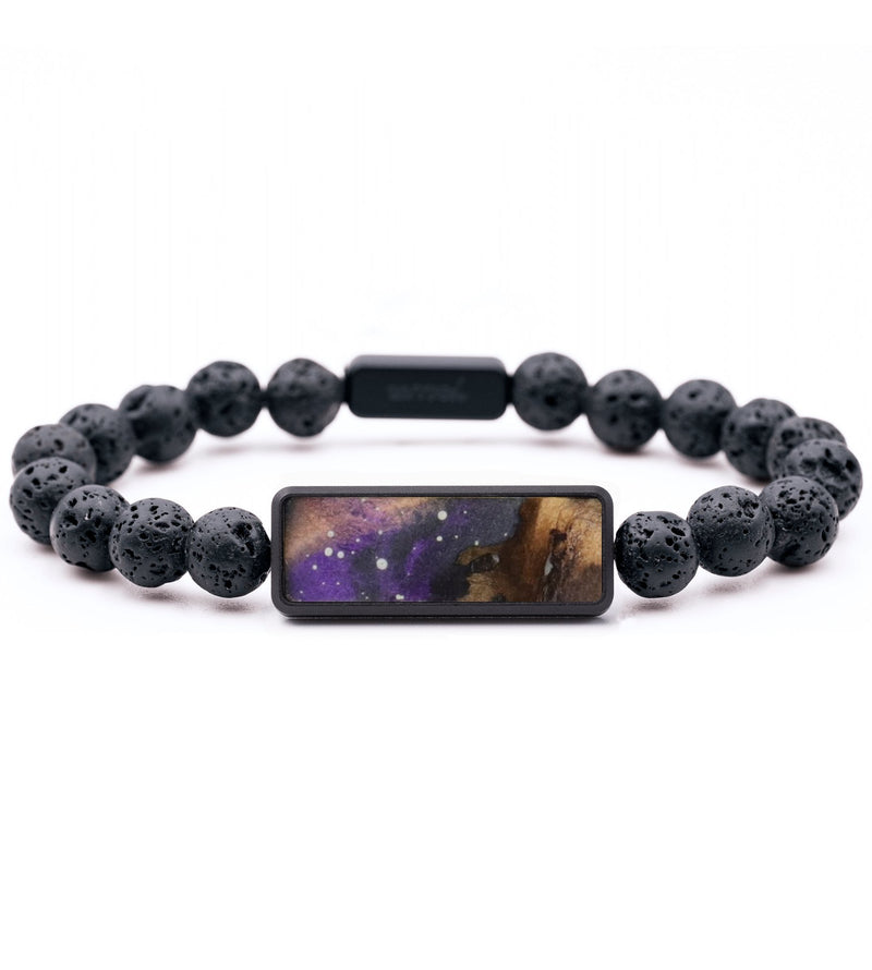 Lava Bead Wood Bracelet - Ray (Cosmos, 831163)