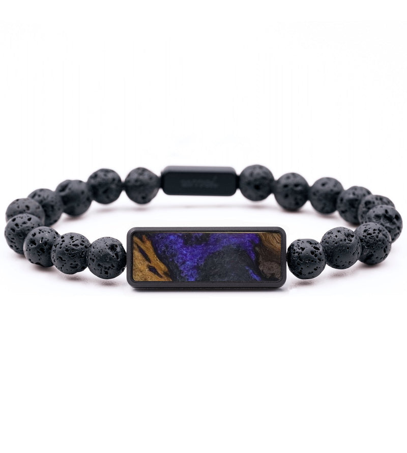 Lava Bead Wood Bracelet - Owen (Cosmos, 831167)