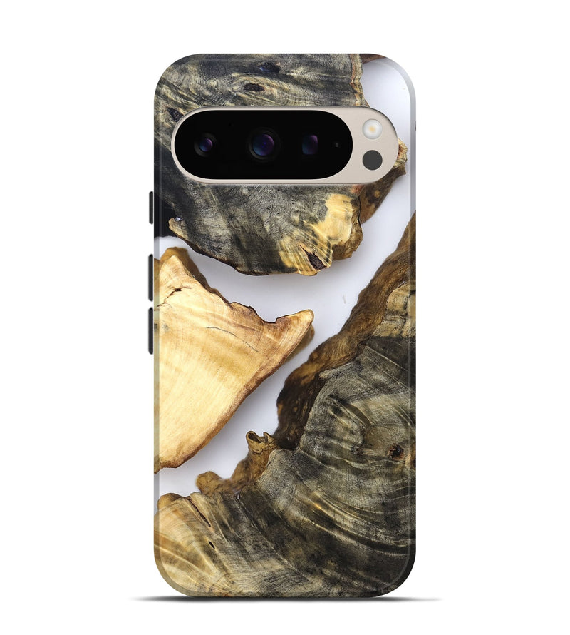 Pixel 9 Wood Live Edge Phone Case - Jazlyn (Clear, 831293)