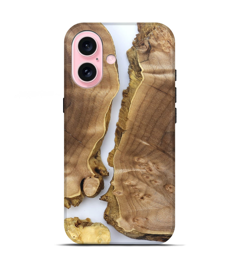 iPhone 17 Wood Live Edge Phone Case - Liv (Clear, 831294)