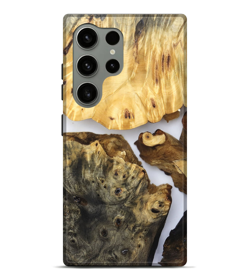 Galaxy S24 Ultra Wood Live Edge Phone Case - Meagan (Clear, 831295)