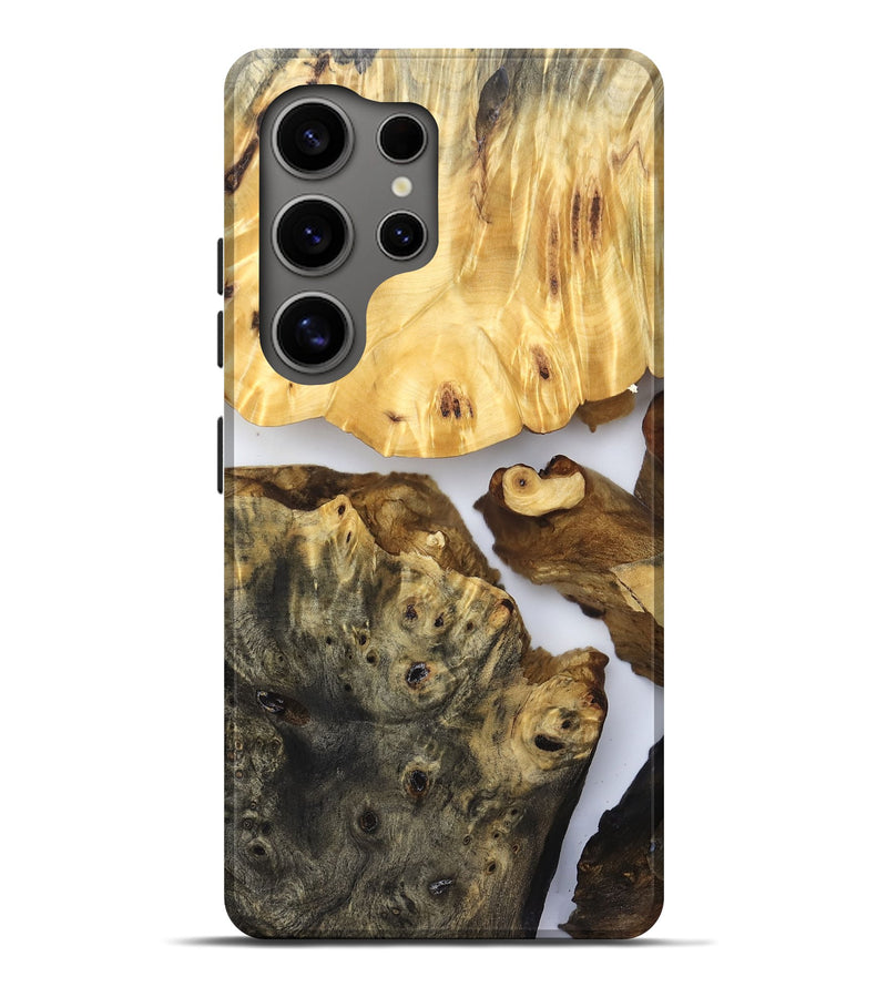 Galaxy S25 Ultra Wood Live Edge Phone Case - Meagan (Clear, 831295)