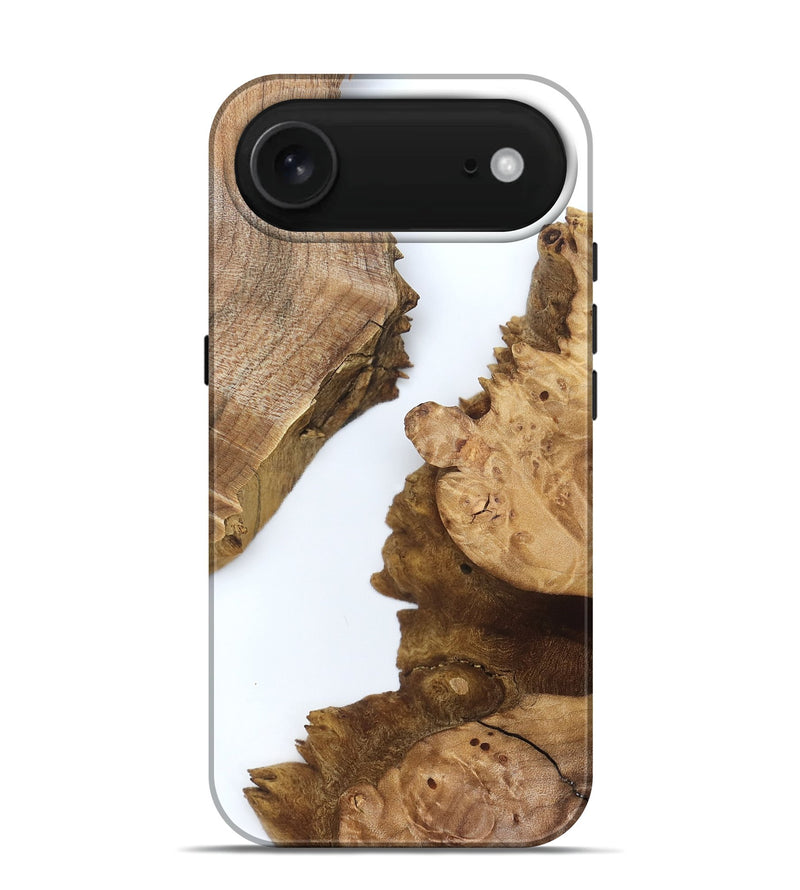 iPhone 17 Air Wood Live Edge Phone Case - Janessa (Clear, 831296)