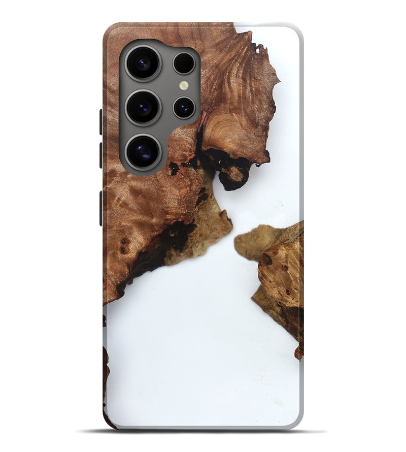 Galaxy S25 Ultra Wood Live Edge Phone Case - Claudie (Clear, 831297)