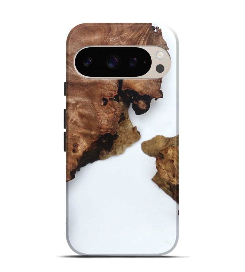 Pixel 9 Wood Live Edge Phone Case - Claudie (Clear, 831297)