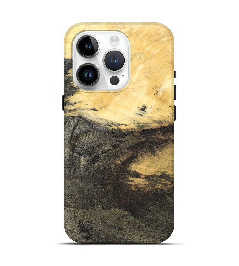 iPhone 15 Pro Wood Live Edge Phone Case - Annetta (Solid Wood, 831300)