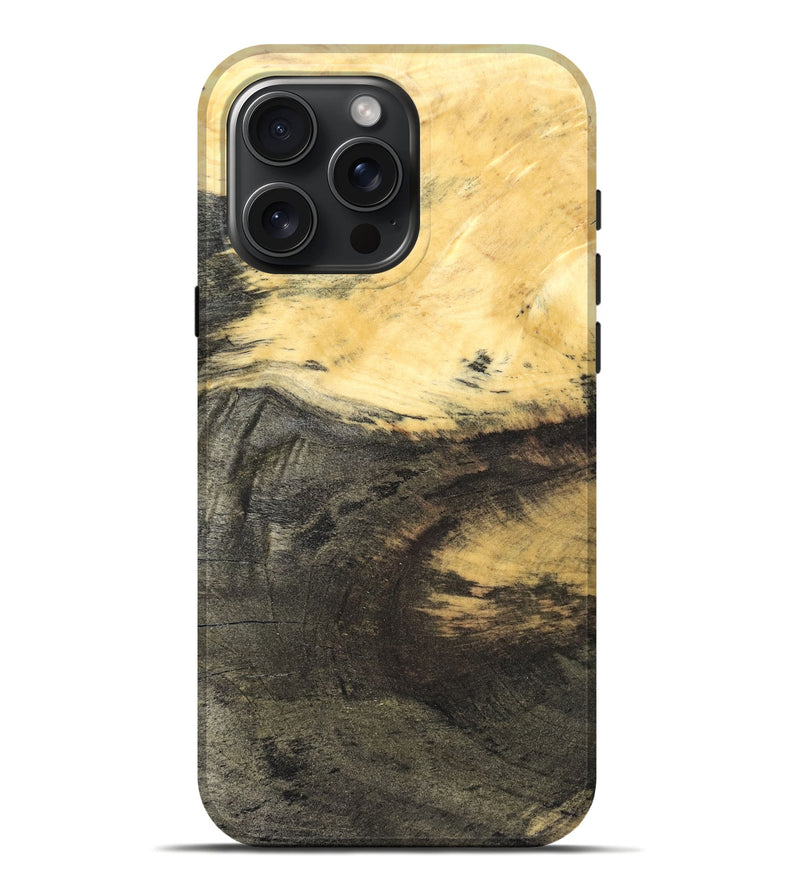 iPhone 16 Pro Max Wood Live Edge Phone Case - Annetta (Solid Wood, 831300)