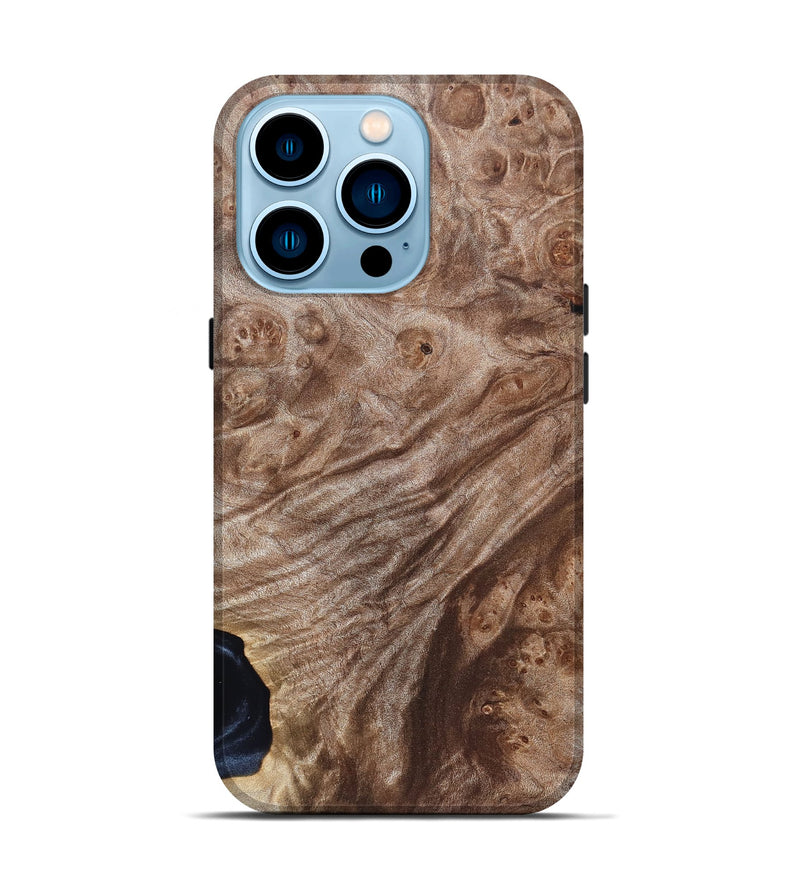 iPhone 14 Pro Wood Live Edge Phone Case - Aviana (Solid Wood, 831302)