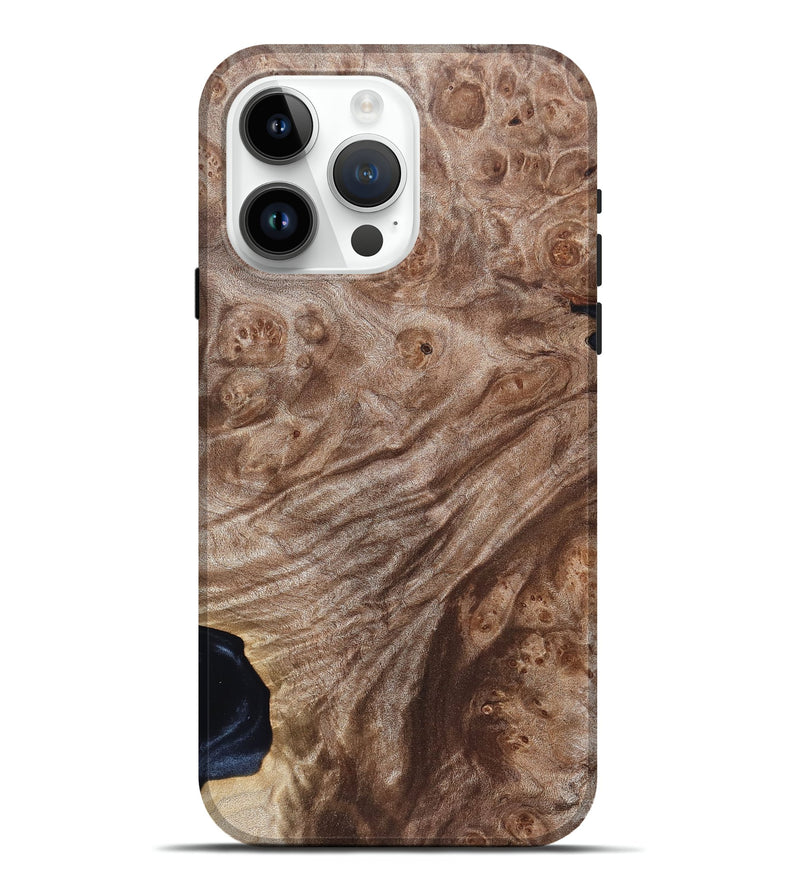 iPhone 15 Pro Max Wood Live Edge Phone Case - Aviana (Solid Wood, 831302)