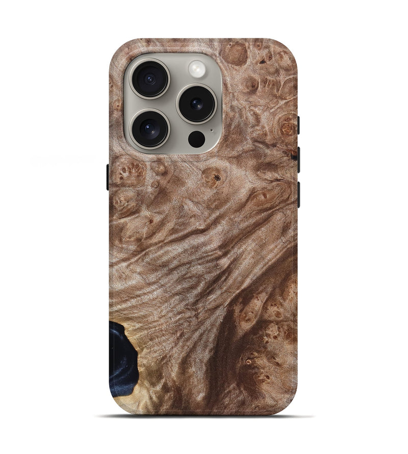 iPhone 16 Pro Wood Live Edge Phone Case - Aviana (Solid Wood, 831302)
