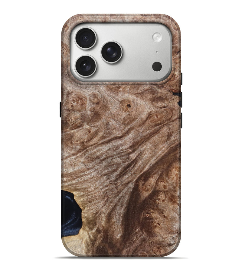 iPhone 17 Pro Max Wood Live Edge Phone Case - Aviana (Solid Wood, 831302)