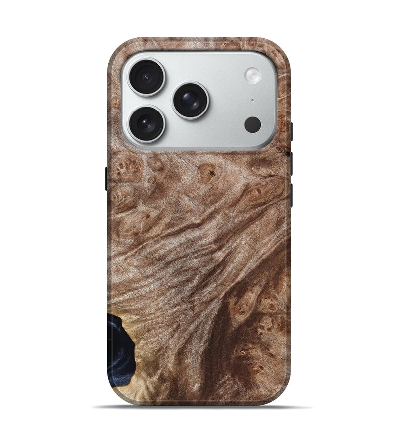 iPhone 18 Pro Wood Live Edge Phone Case - Aviana (Solid Wood, 831302)