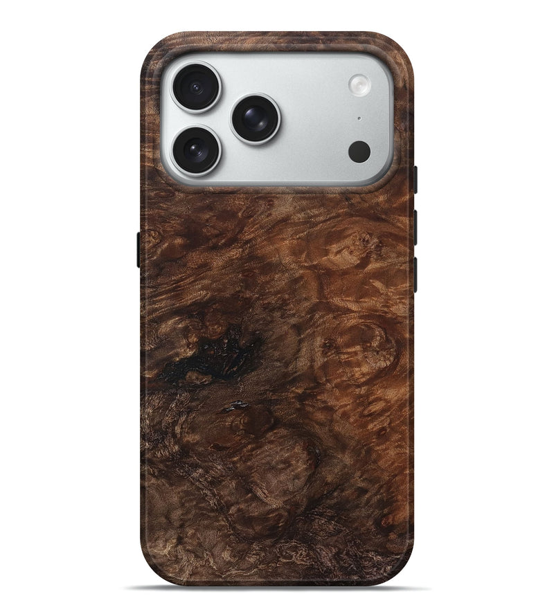 iPhone 18 Pro Max Wood Live Edge Phone Case - Roslyn (Solid Wood, 831303)