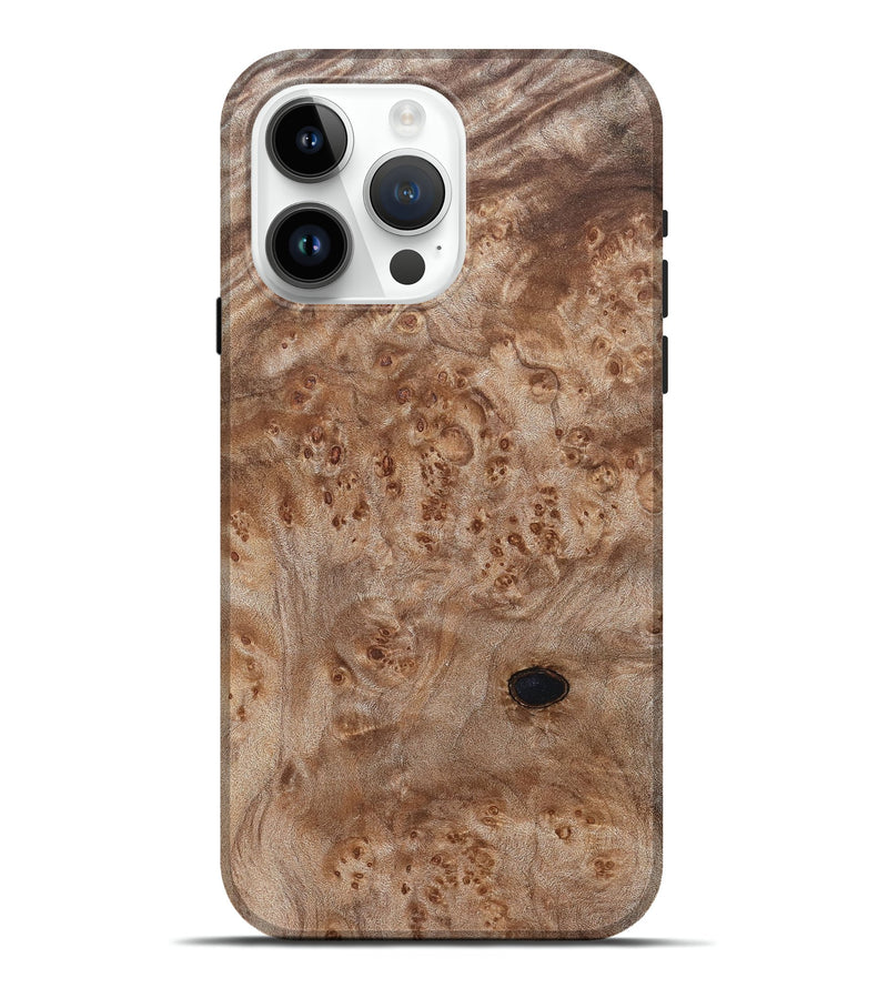 iPhone 15 Pro Max Wood Live Edge Phone Case - Joan (Solid Wood, 831304)