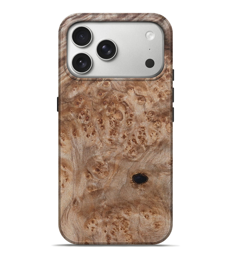 iPhone 17 Pro Max Wood Live Edge Phone Case - Joan (Solid Wood, 831304)
