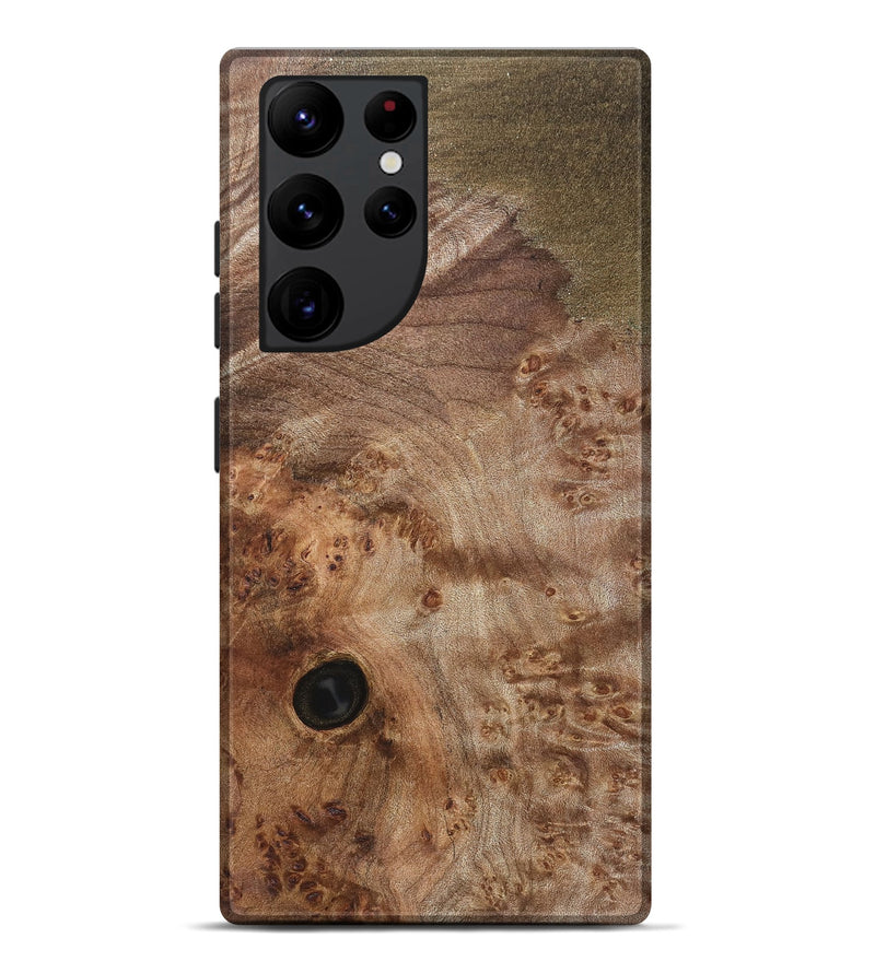 Galaxy S22 Ultra Wood Live Edge Phone Case - Jaleesa (Solid Wood, 831305)