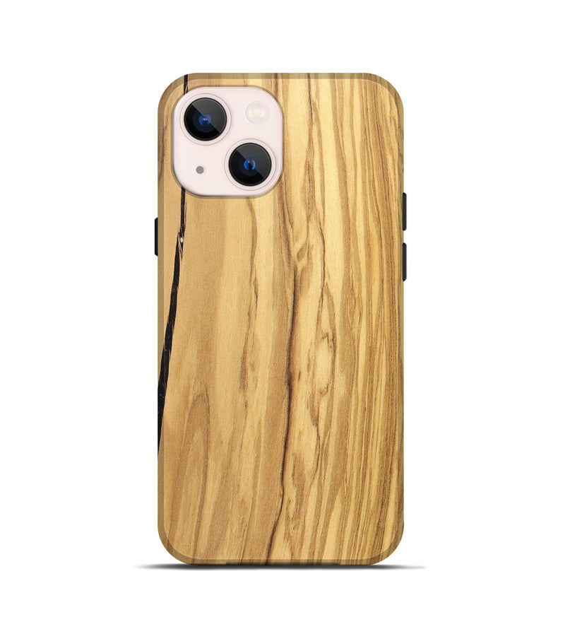 iPhone 13 mini Wood Live Edge Phone Case - Marlene (Solid Wood, 831306)