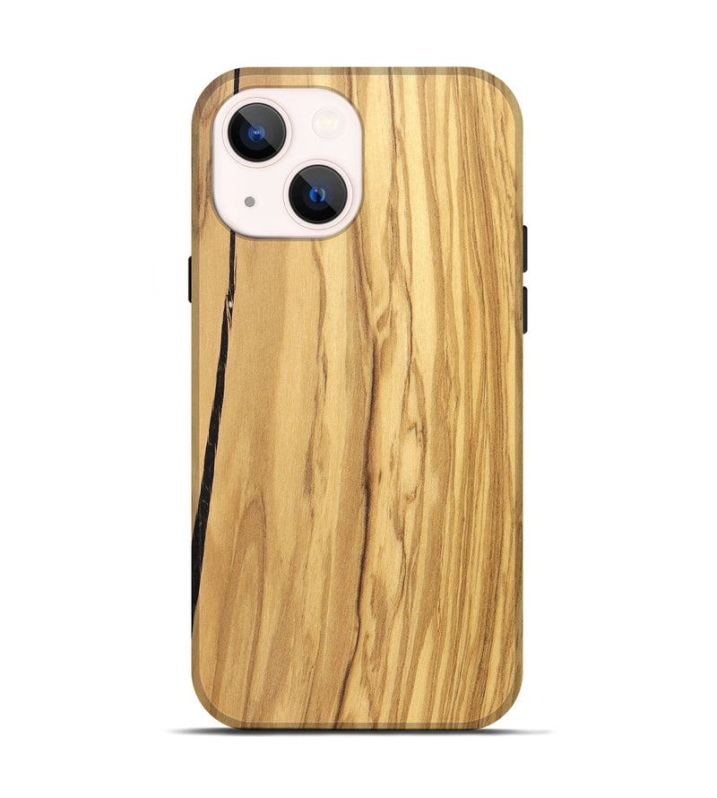 iPhone 14 Wood Live Edge Phone Case - Marlene (Solid Wood, 831306)