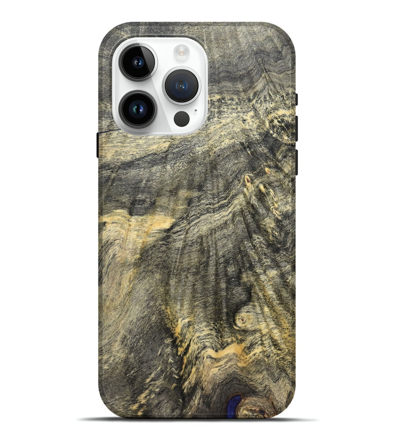 iPhone 15 Pro Max Wood Live Edge Phone Case - Caryl (Solid Wood, 831307)