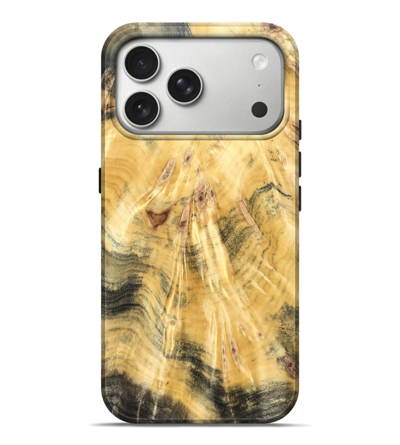 iPhone 17 Pro Max Wood Live Edge Phone Case - Oswald (Solid Wood, 831308)